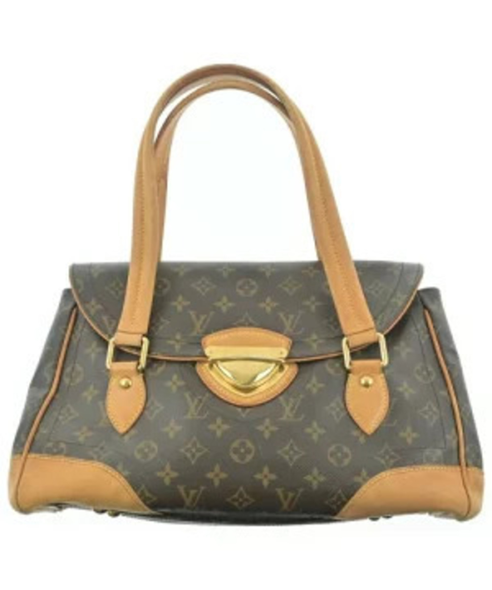 Louis Vuitton Shoulder Bag Brown All over